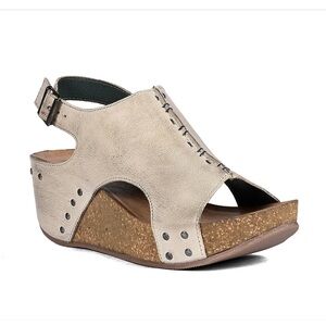 NWOT Roan By BedStu Fortnight Wedge Sandal